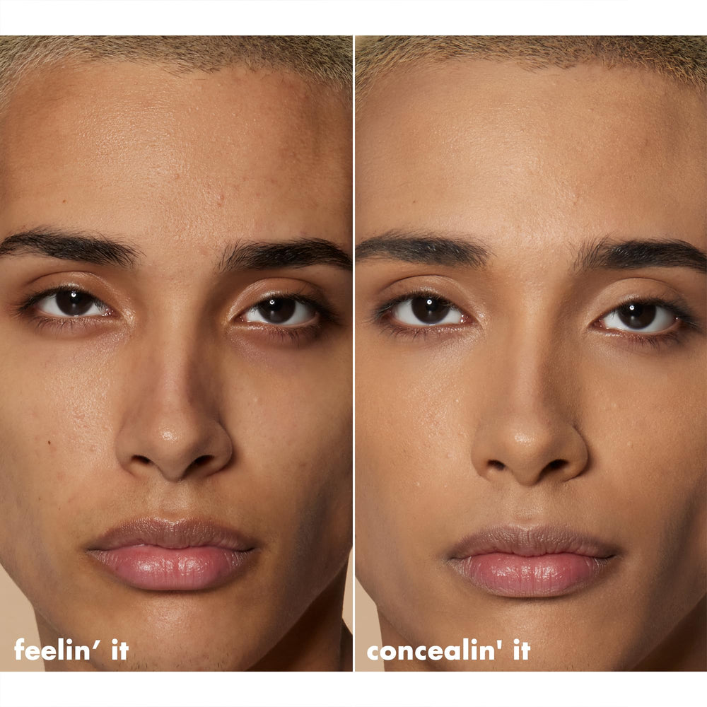 e.l.f. Hydrating Camo Concealer acabado satinato en la piel