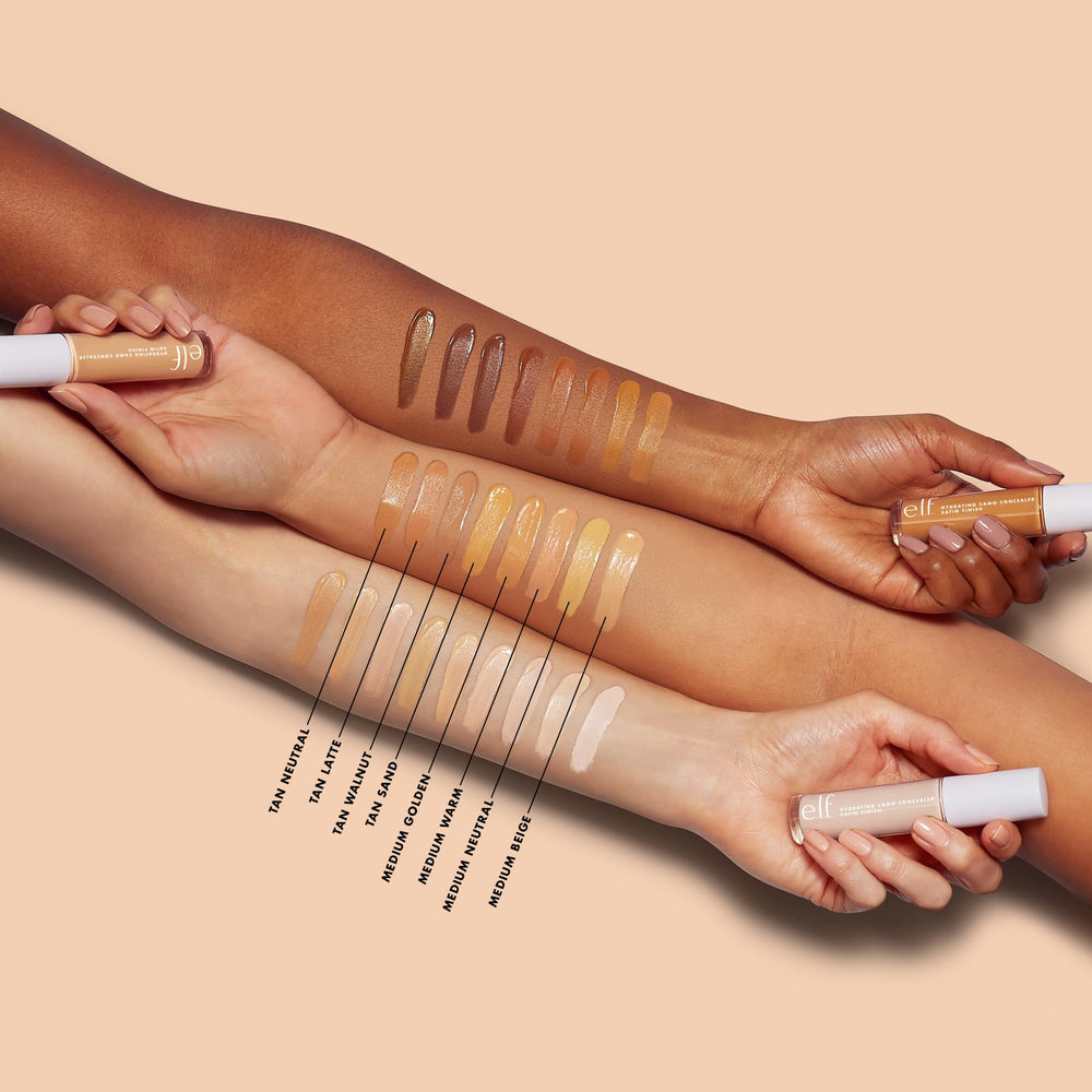 e.l.f. Hydrating Camo Concealer oculta círculos bajo los ojos con hidratación