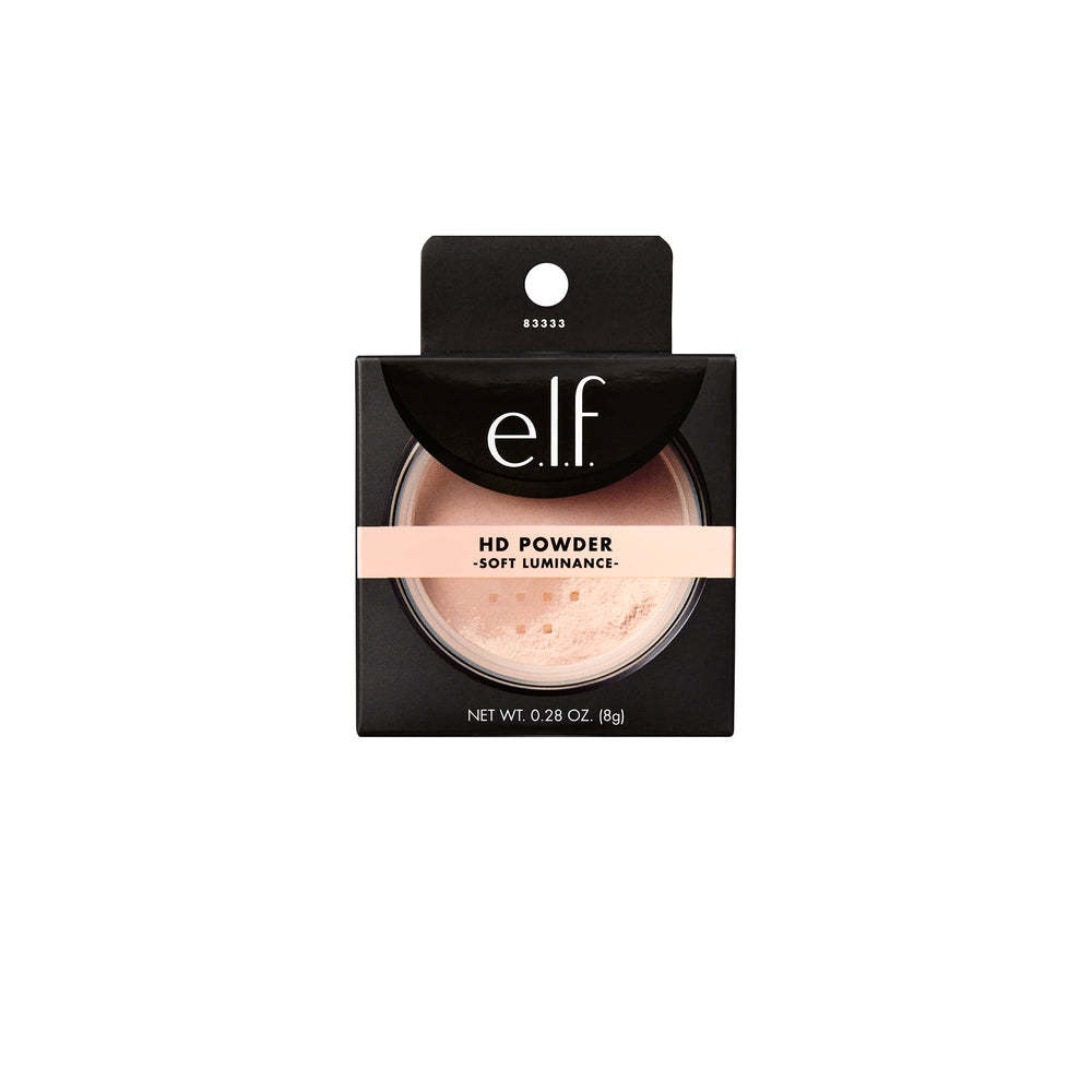 e.l.f. High Definition Powder translucent coverage blends seamlessly for natural radiance.
