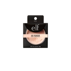 e.l.f. High Definition Powder translucent coverage blends seamlessly for natural radiance.