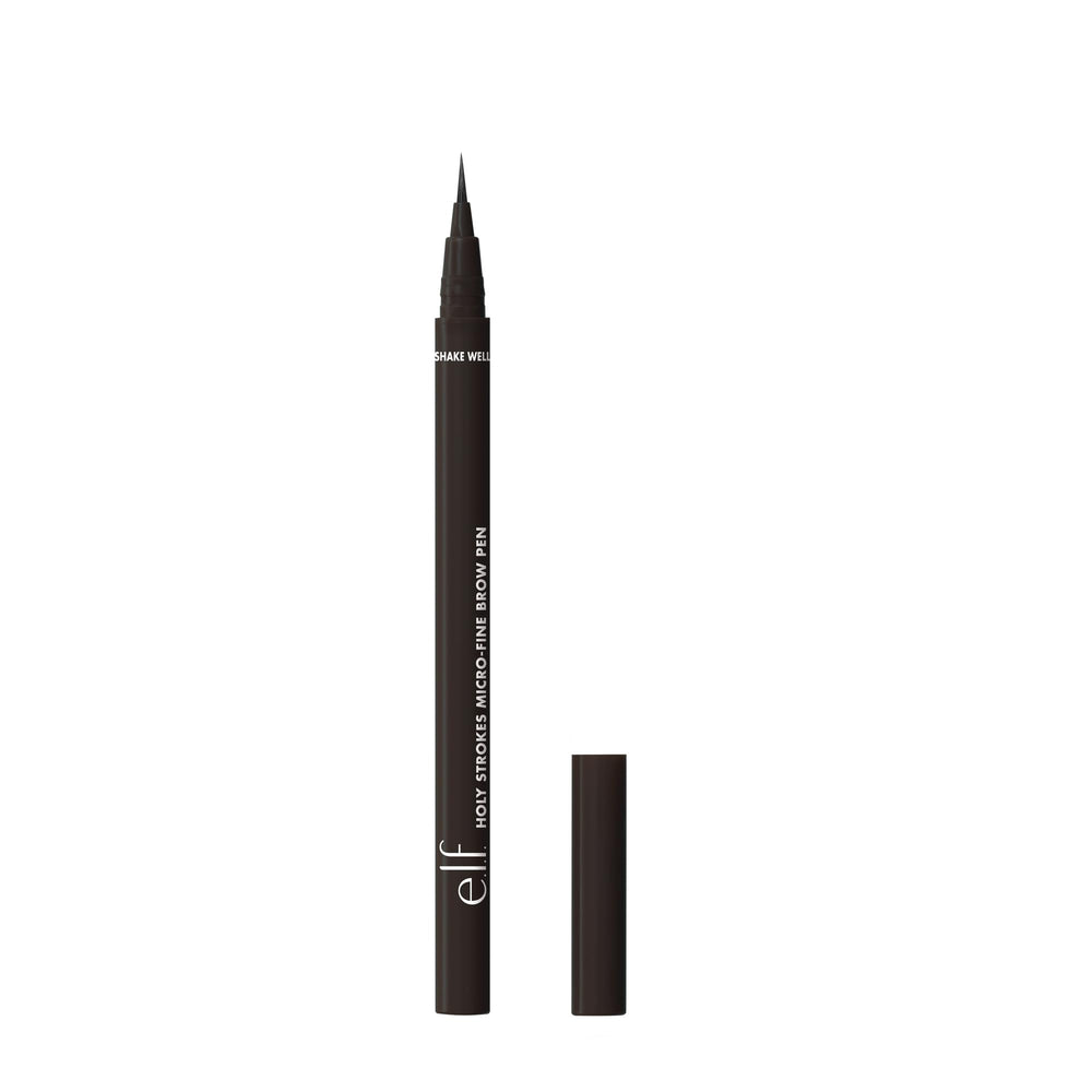 e.l.f. Holy Strokes brow pen tip for precise hair-like strokes.