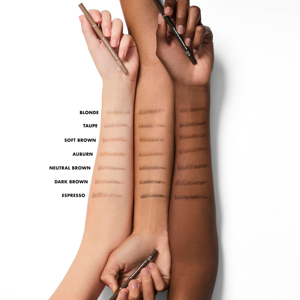 e.l.f. Brow pen in Espresso shade for defined arches.