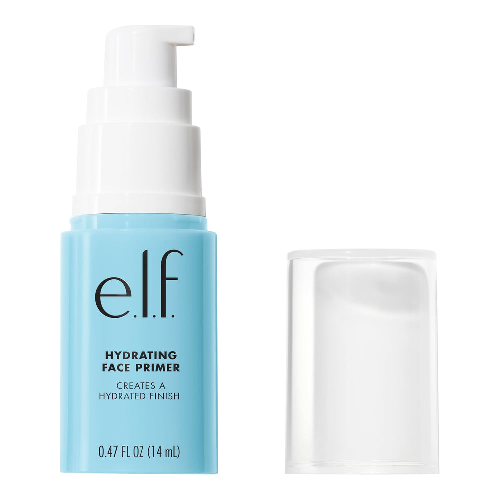 e.l.f. Hydrating Primer packaging front highlighting vegan cruelty-free status.