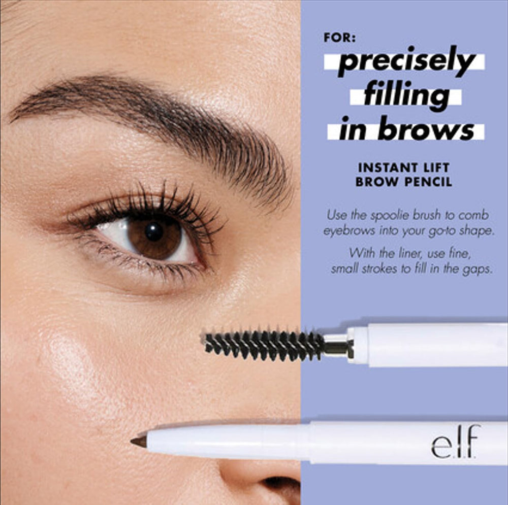 e.l.f. Instant Lift Brow Pencil: acabado natural gracias a la doble punta.