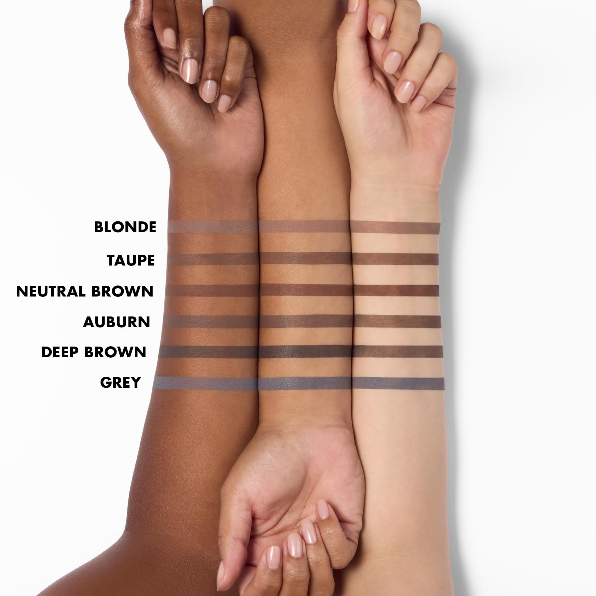 e.l.f. Instant Lift Brow Pencil neutral brown shade swatch