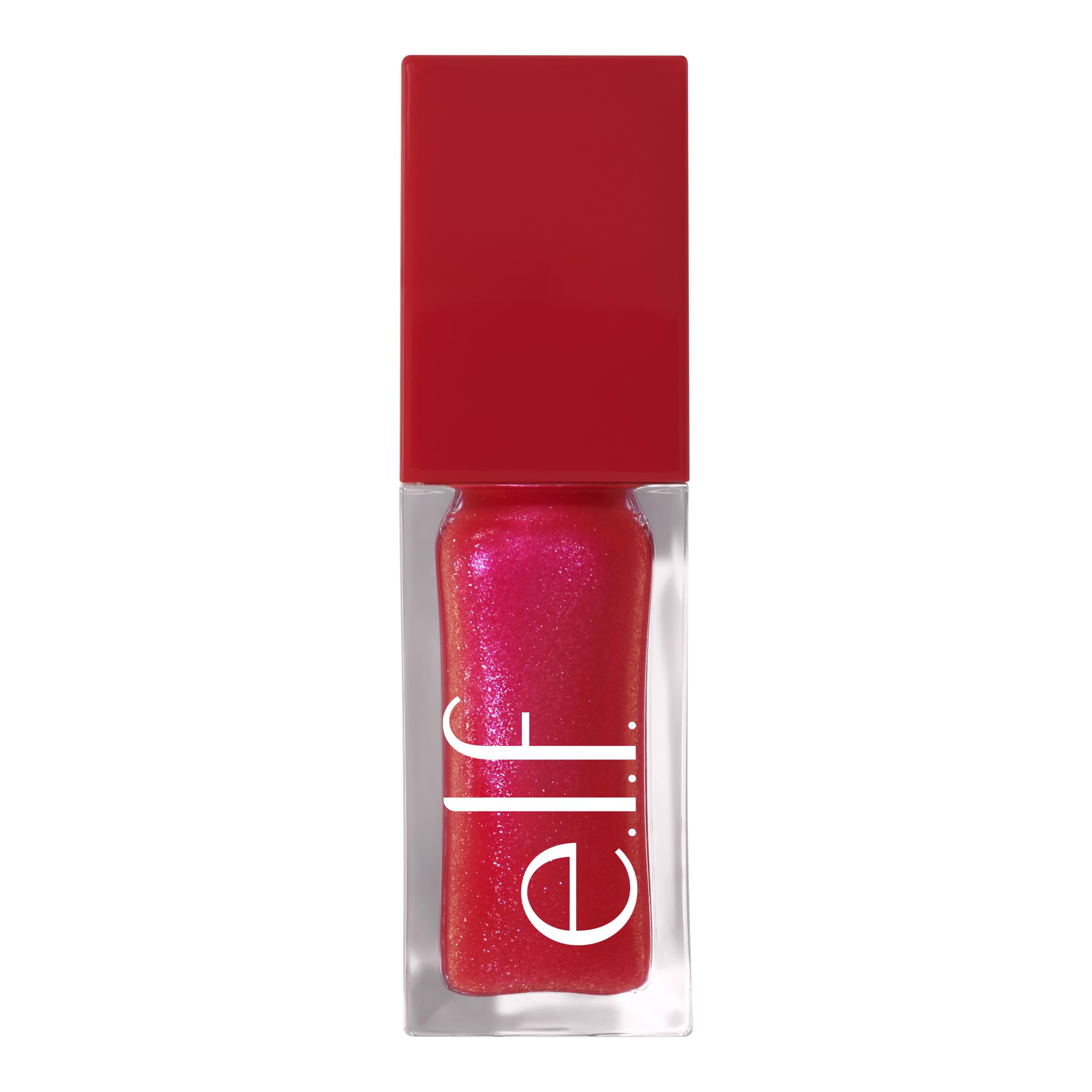 e.l.f. Jelly Pop Glow Reviver Lip Oil vegan cruelty-free stamp visible on packaging.