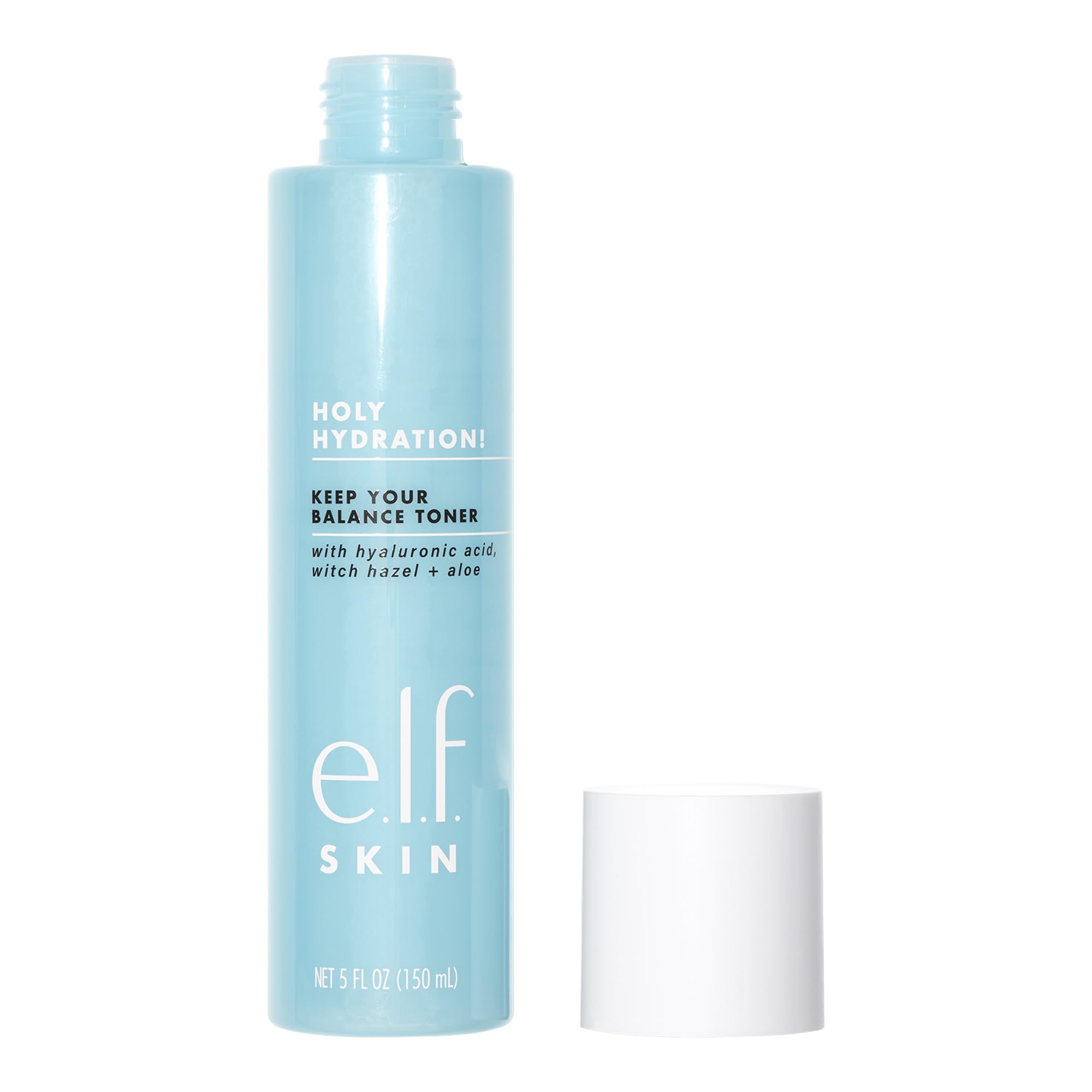 e.l.f. Keep Your Balance toner after-use routine – prep skin for moisturizer.