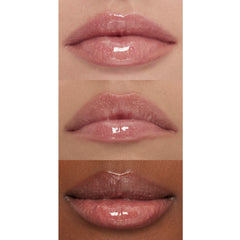 e.l.f. gloss labial Champagne Glam con vitamina E para nutrición diaria.