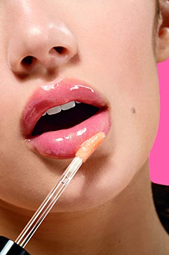 e.l.f. gloss labial Champagne Glam ofrece acabado brillante que realza la sonrisa.