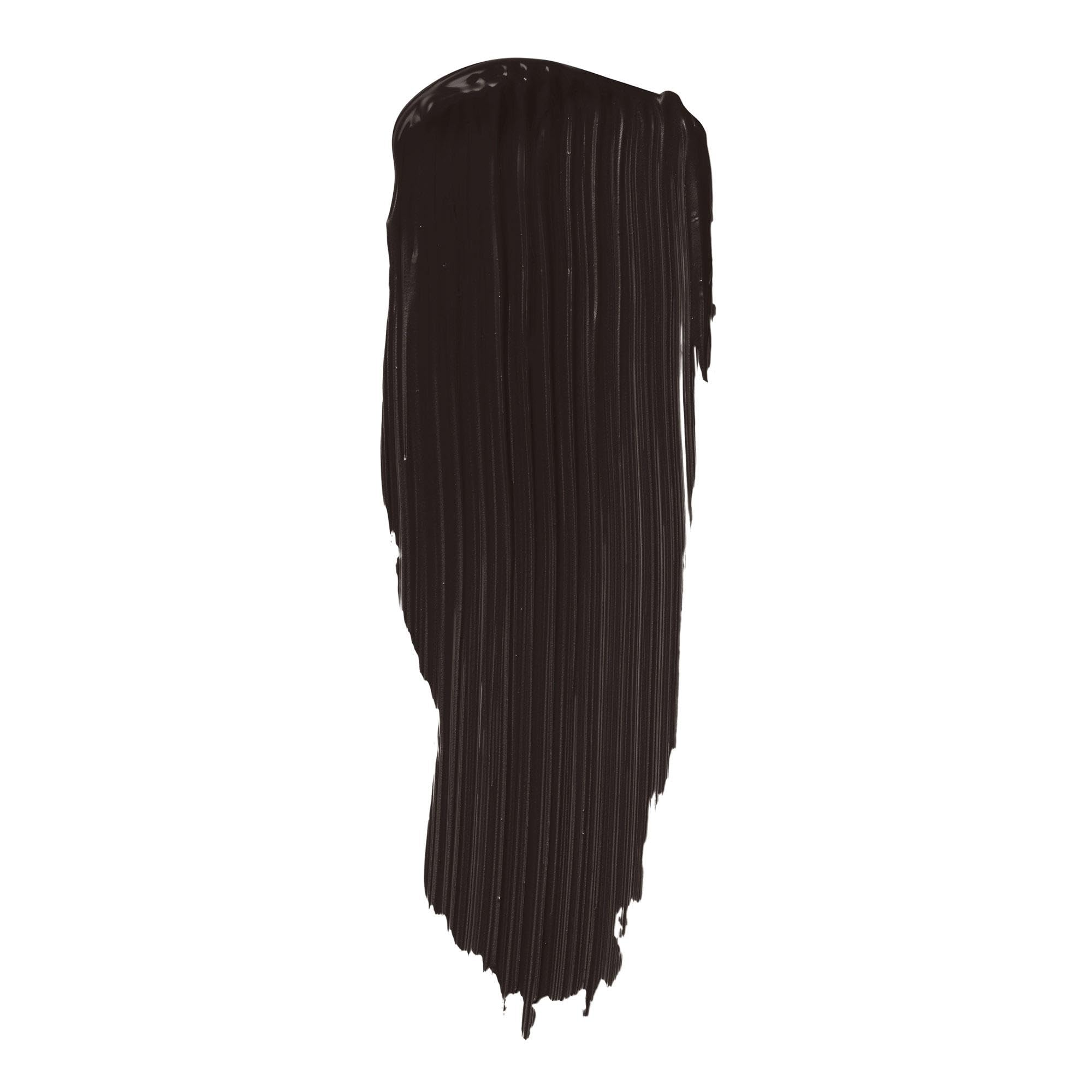 e.l.f. Lash N Roll Mascara maximum curl with curved brush for lifted definition.