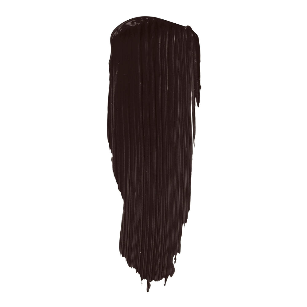 e.l.f. Lash N Roll Mascara maximum curl with curved brush for lifted definition.