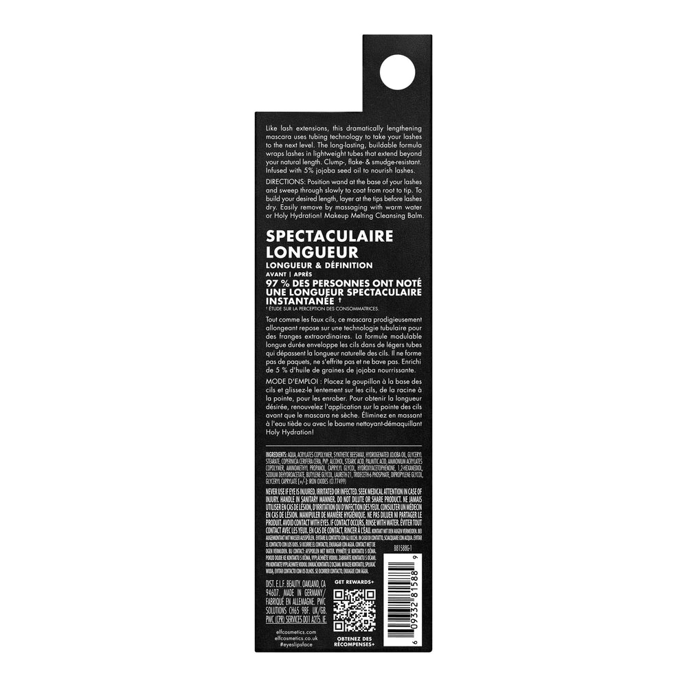 e.l.f. Lash XTNDR Mascara envase compacto para retoques en cualquier lugar