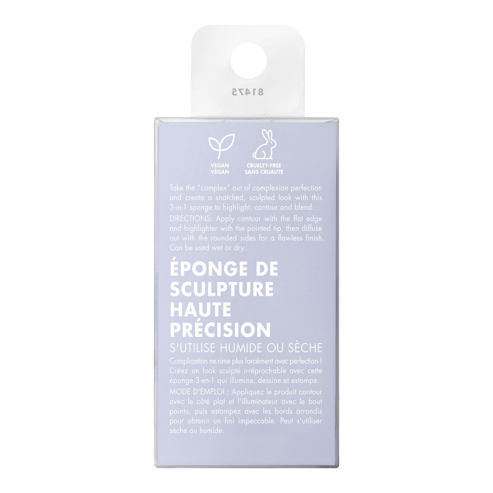 e.l.f. vegan and cruelty-free sponge supports flexible routines.