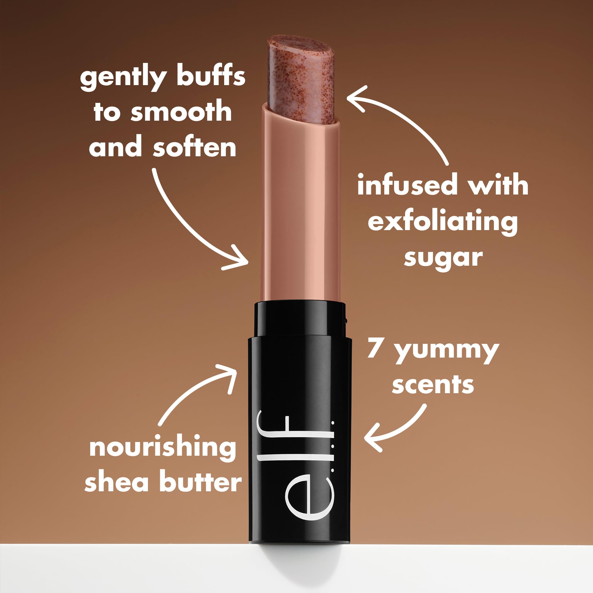 Ingredient highlights: sugar, jojoba oil, shea butter, avocado oil for lips
