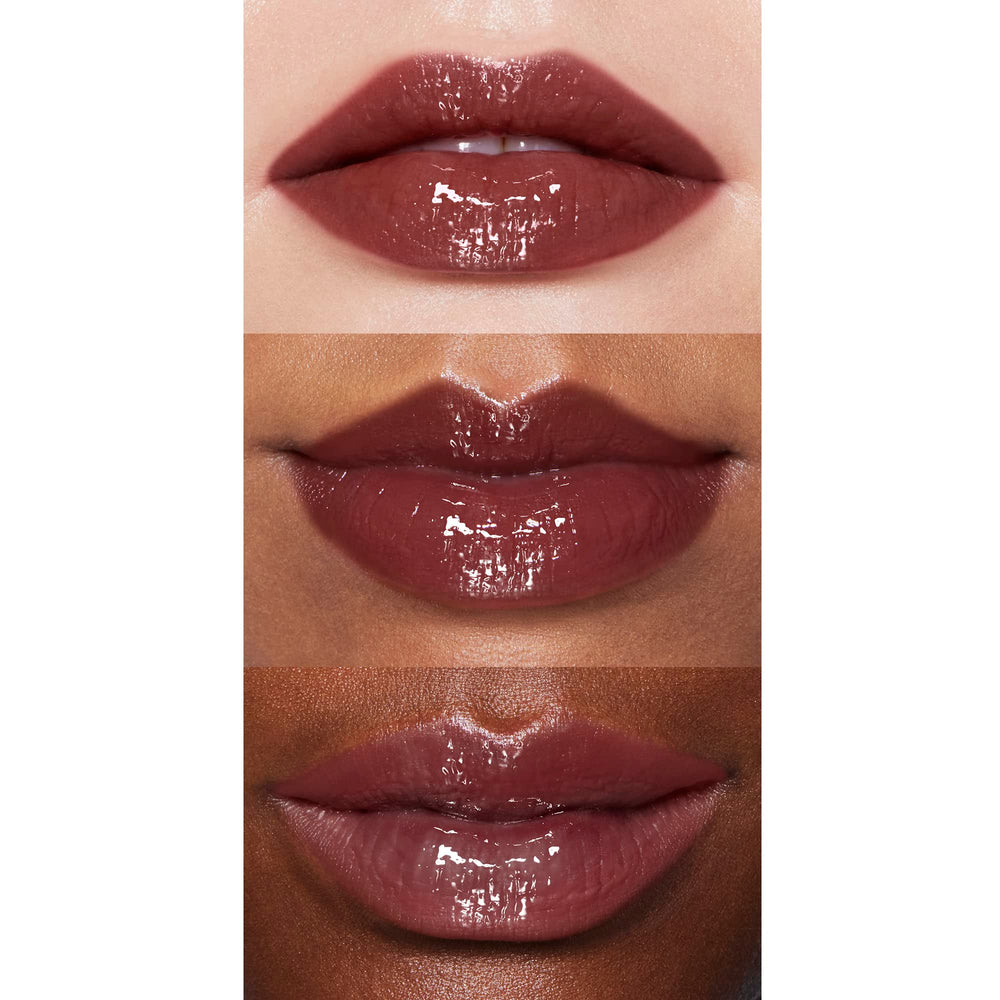 e.l.f. Lip Lacquer worn alone or layered for buildable color