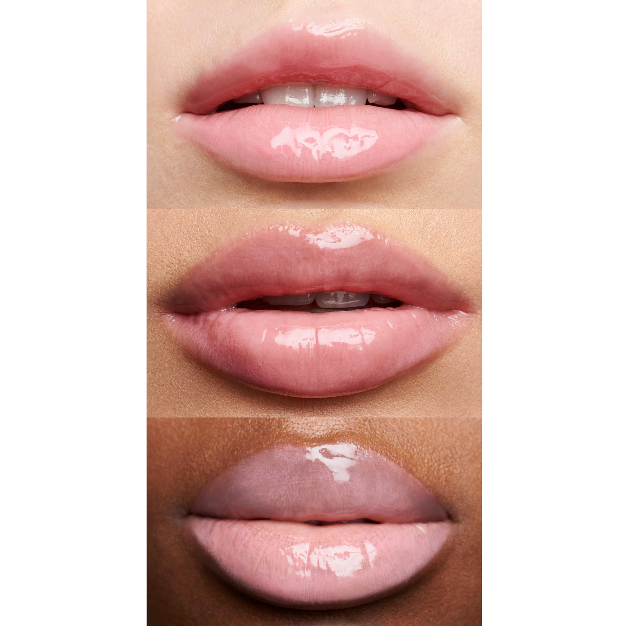 e.l.f. Lip Lacquer can be worn alone or layered for more impact.