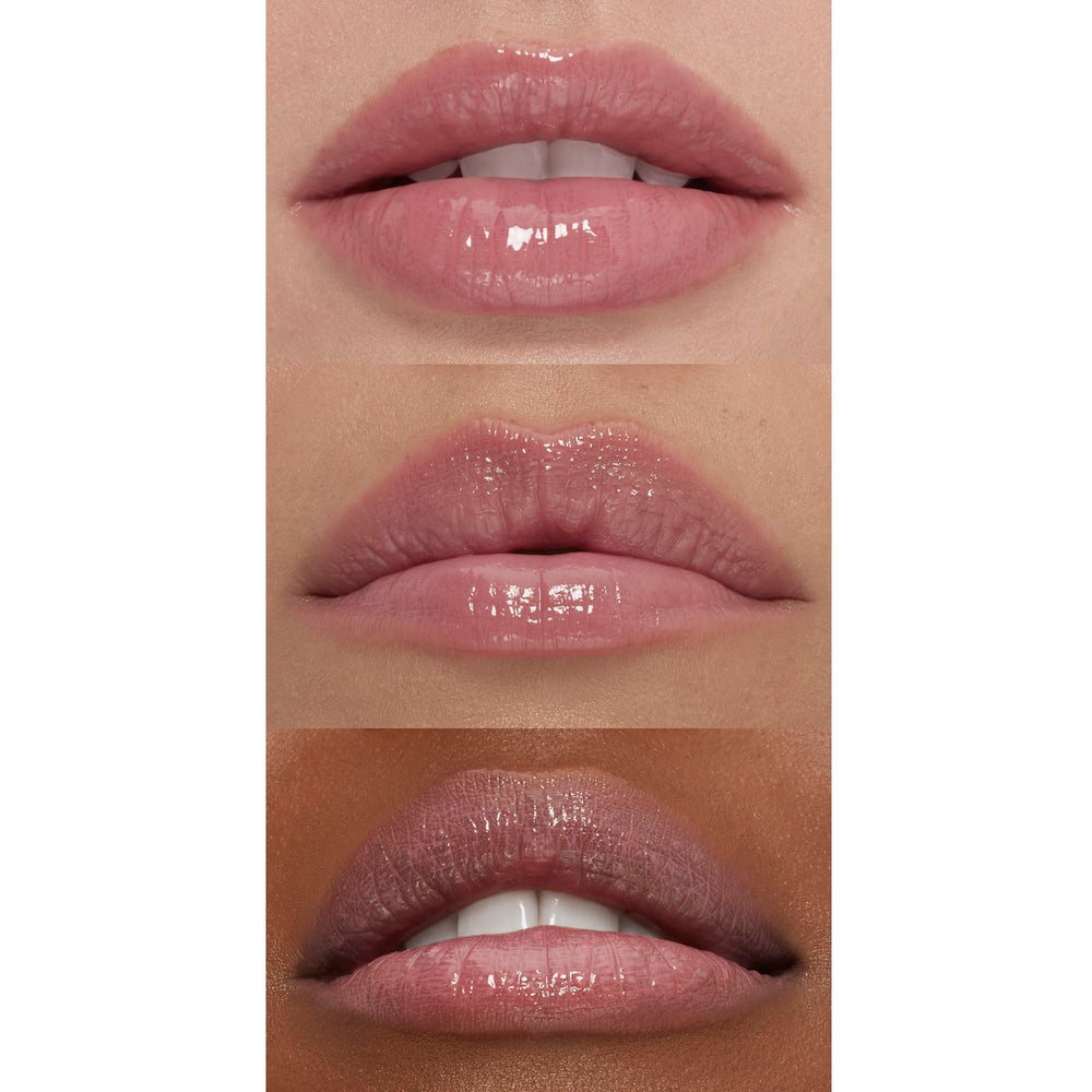 Coconut oil hydrates and soothes lips with e.l.f. Lip Plumping Gloss.
