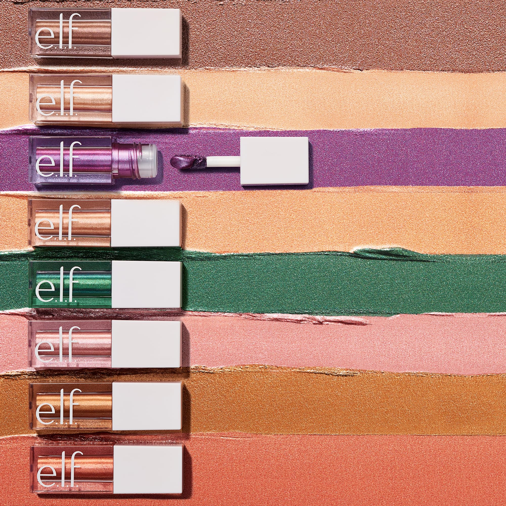 e.l.f. Aurora pearlescent glow with multidimensional reflections.