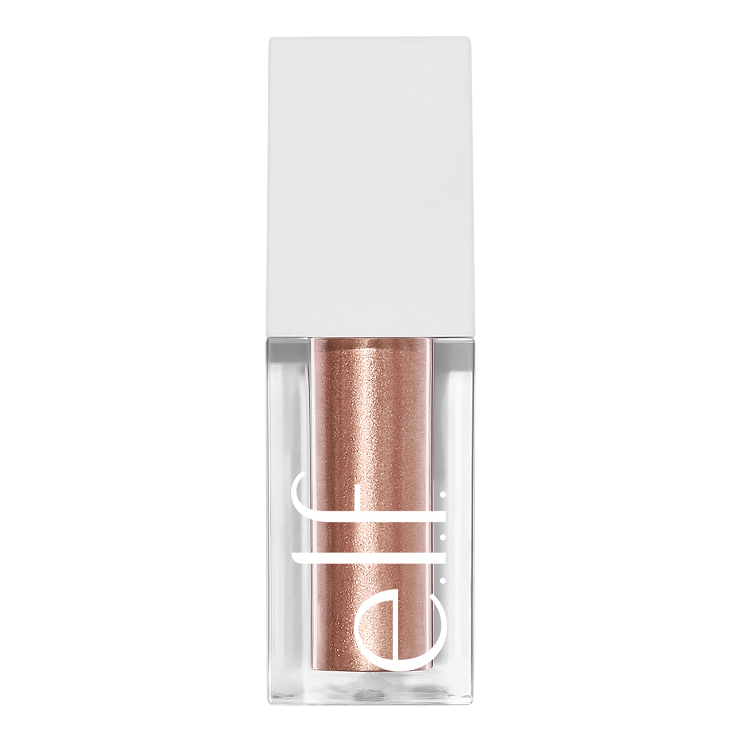 Elf Liquid Metallic Eyeshadow Comet worn in daylight for subtle glow