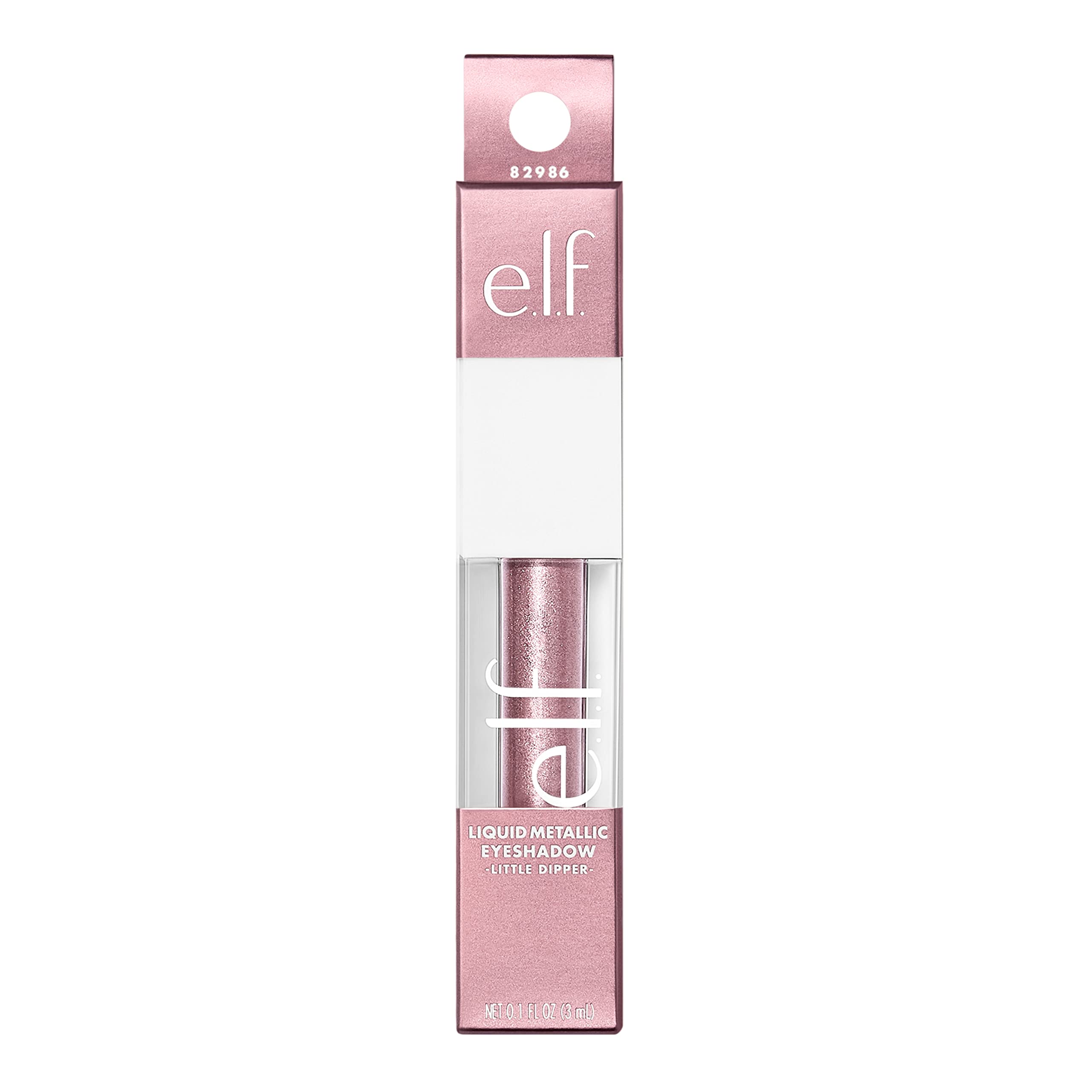 e.l.f. Liquid Metallic Eyeshadow high-shine closeup shows a pearl-rich formula ready to elevate looks.