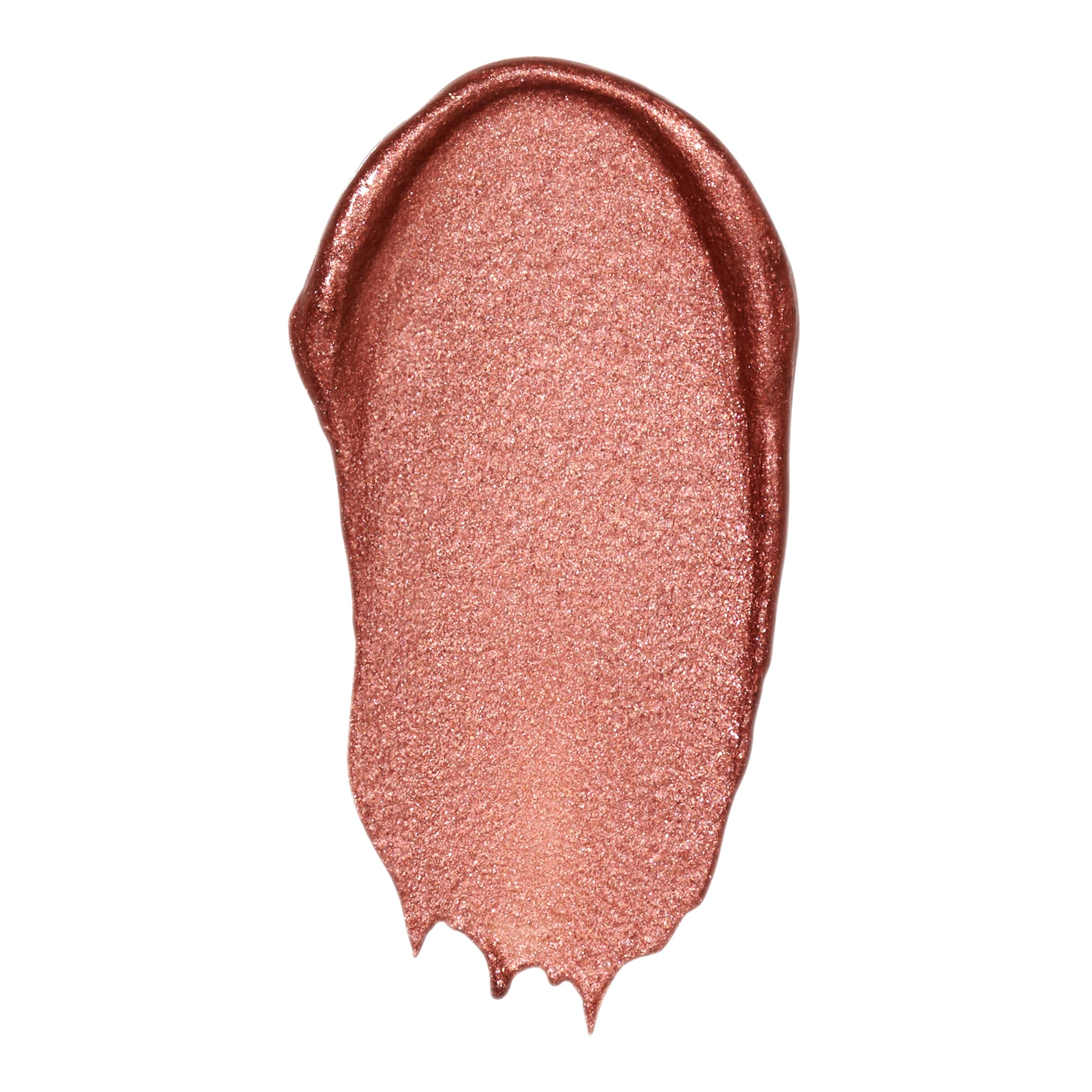 e.l.f. Liquid Metallic Eyeshadow Supernova swatch reveals amethyst purple shimmer