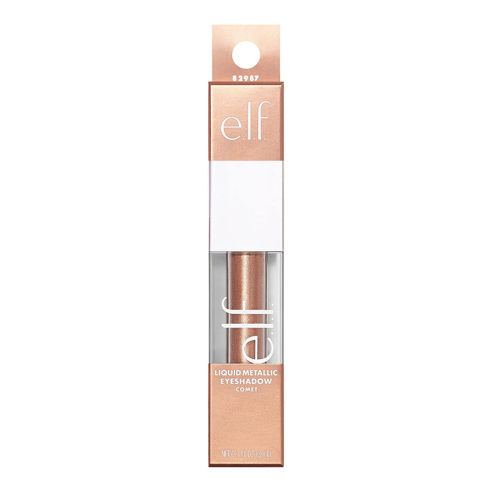 Elf Liquid Metallic Eyeshadow vegan cruelty-free highlight for ethical use