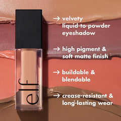 e.l.f. Liquid Velvet application demonstrates smooth glide for easy layering