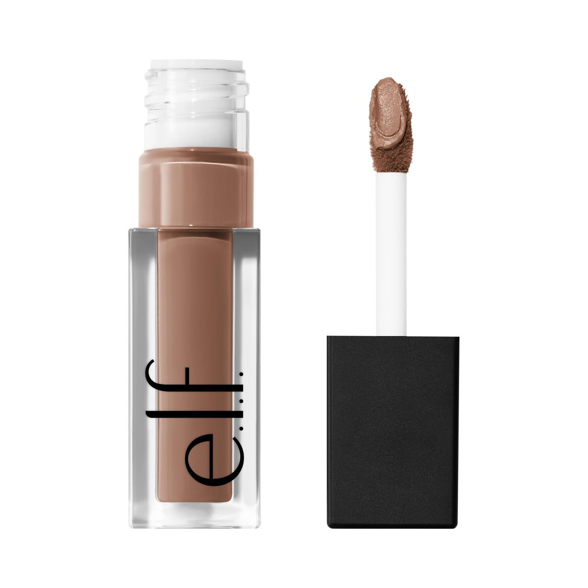 e.l.f. Liquid Velvet Eyeshadow beige swatches show rich color and soft matte finish