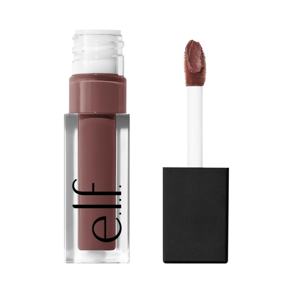 e.l.f. Currant Mood swatch shows rich pigment and diffused soft-matte finish.