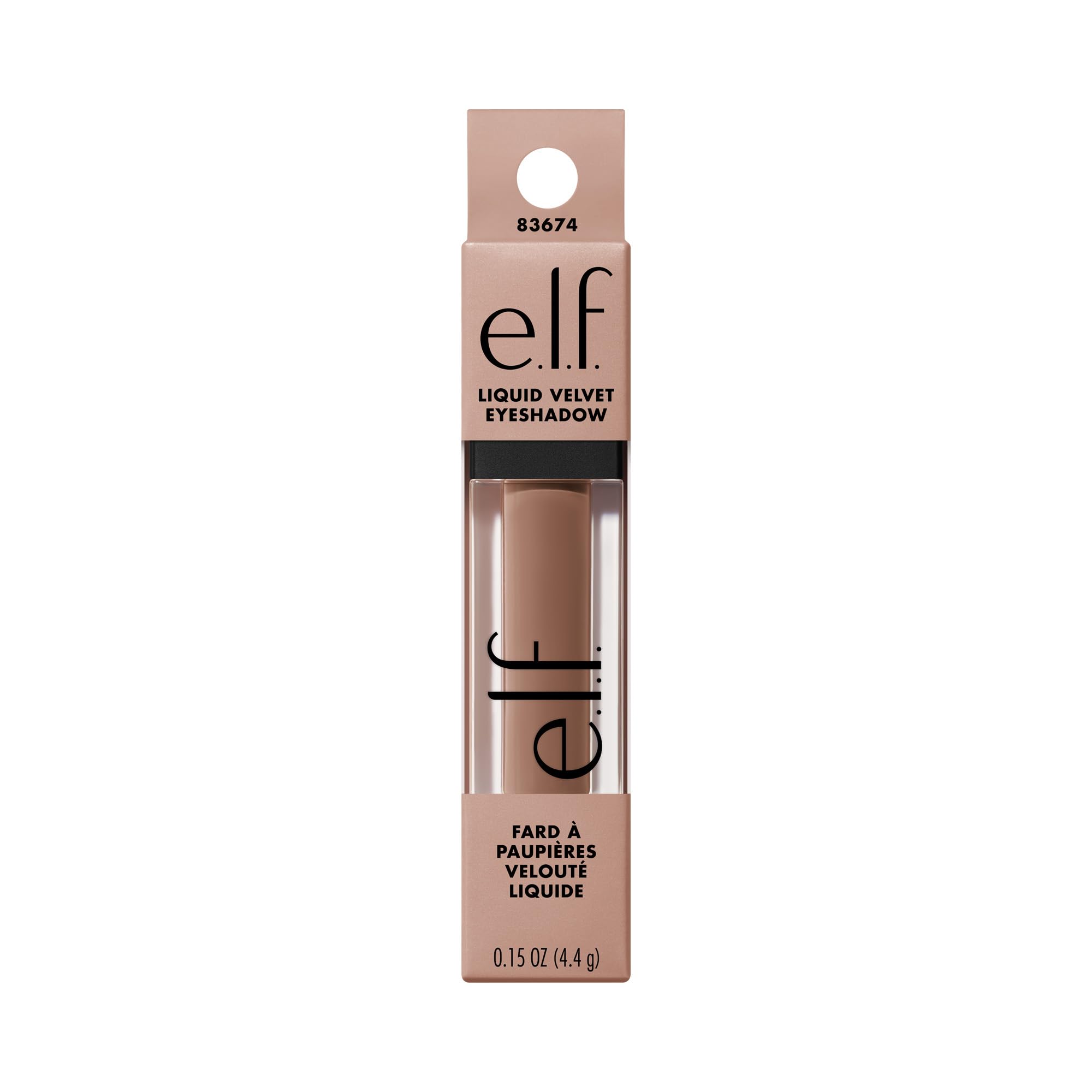 e.l.f. Liquid Velvet Eyeshadow long-wear finish holds color all day