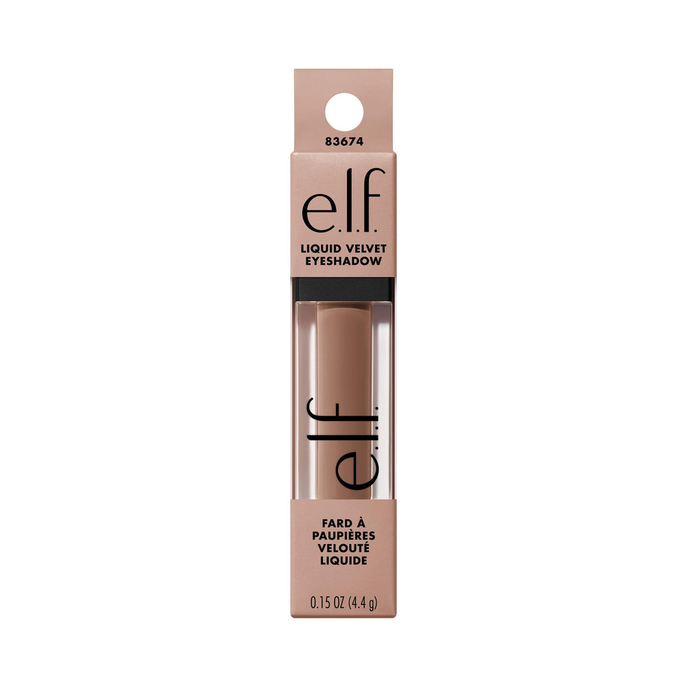 e.l.f. Liquid Velvet Eyeshadow long-wear finish holds color all day