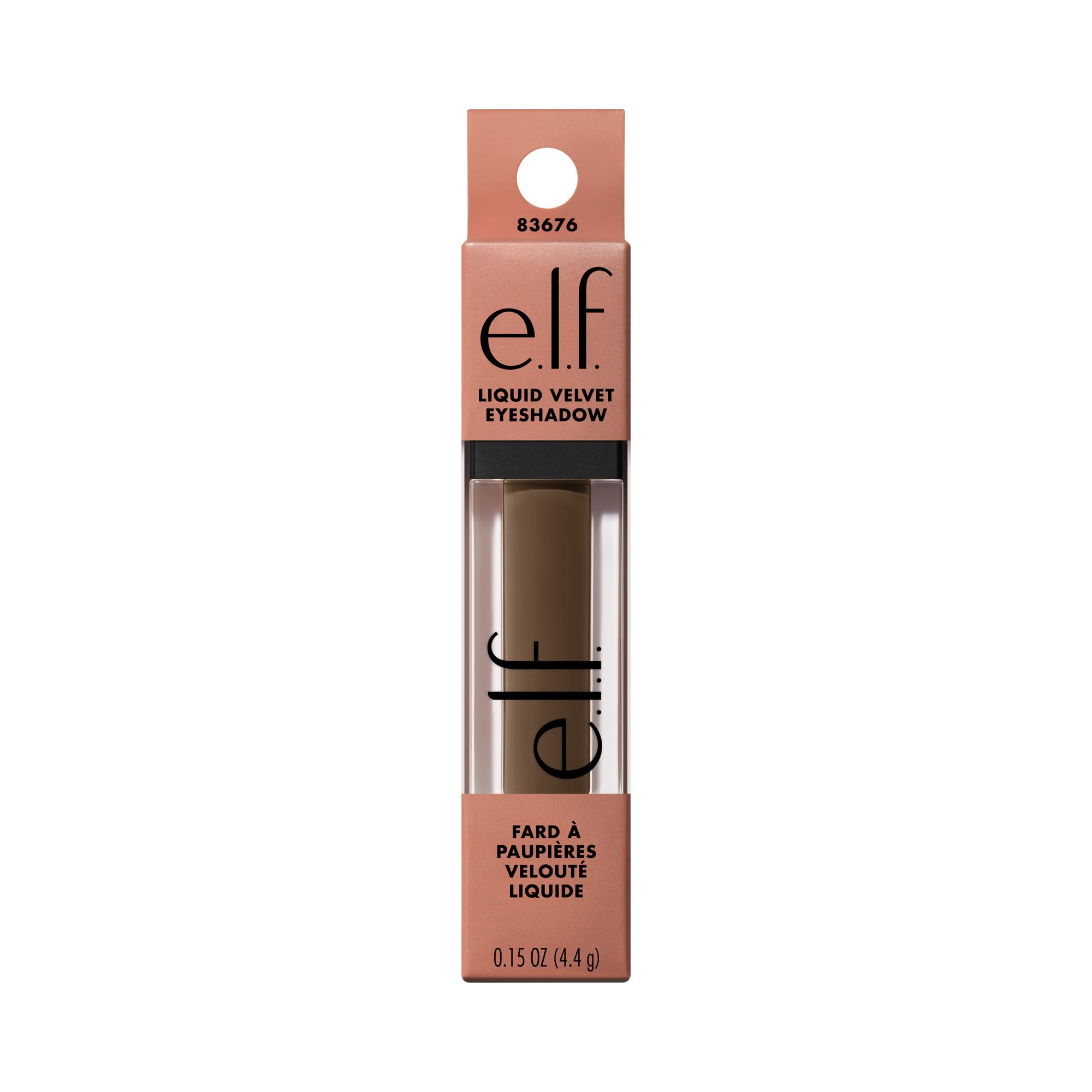 e.l.f. Liquid Velvet Eyeshadow compact and brush ready for on-the-go use