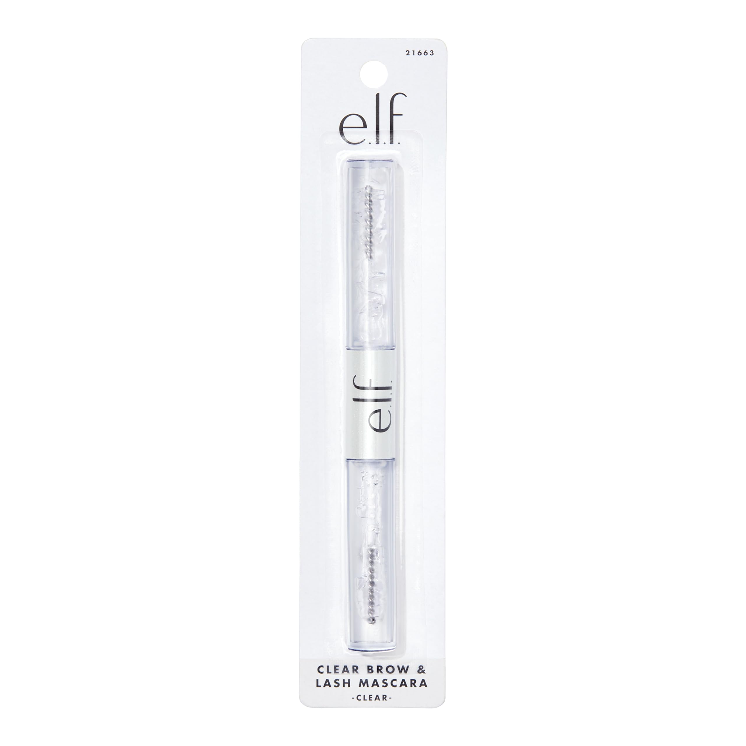 e.l.f. Long-wear conditioning formula shown on brows and lashes