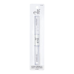 e.l.f. Long-wear conditioning formula shown on brows and lashes