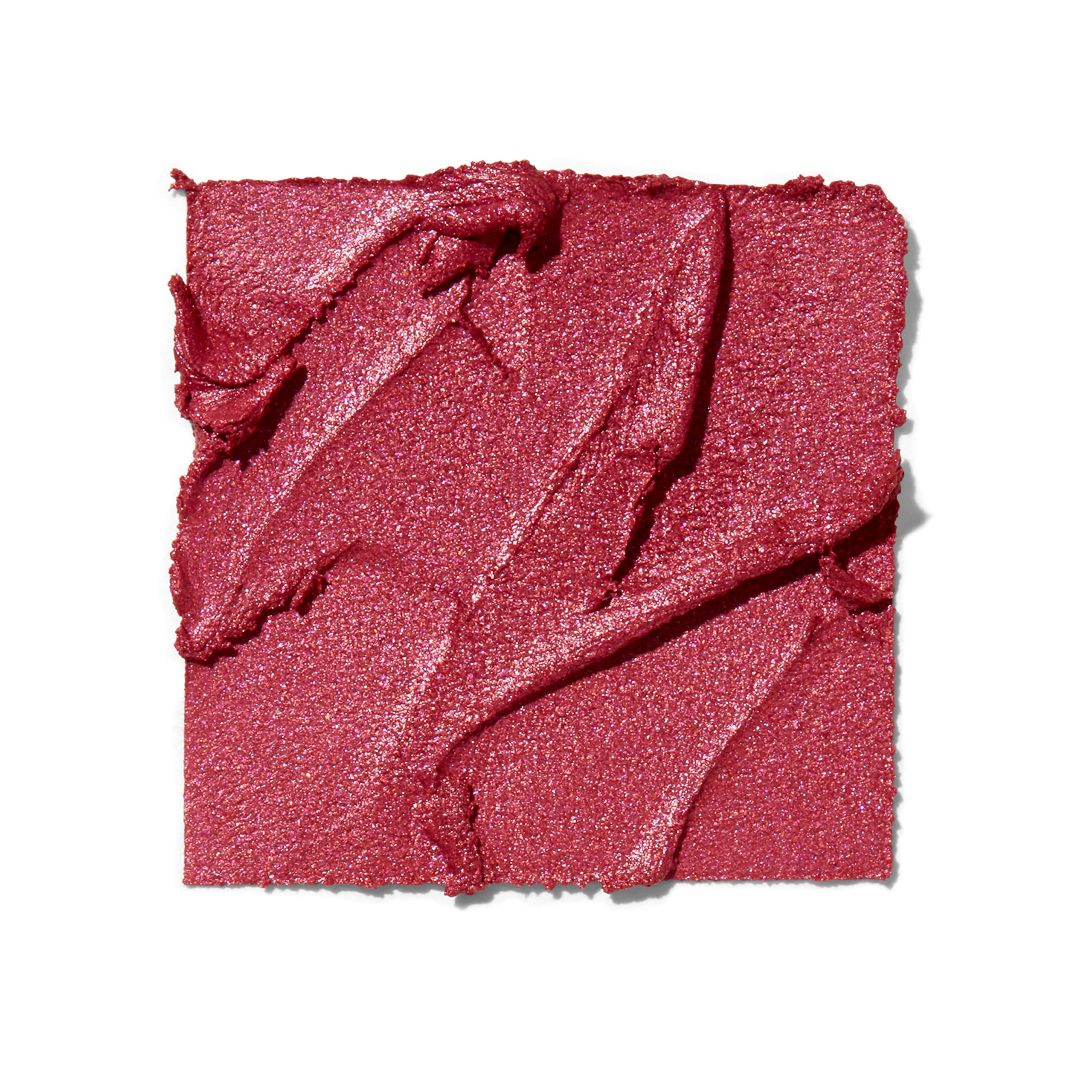 e.l.f. Monochromatic Multi Stick Berry swatches on hand show blendable color for eyes, lips, cheeks.
