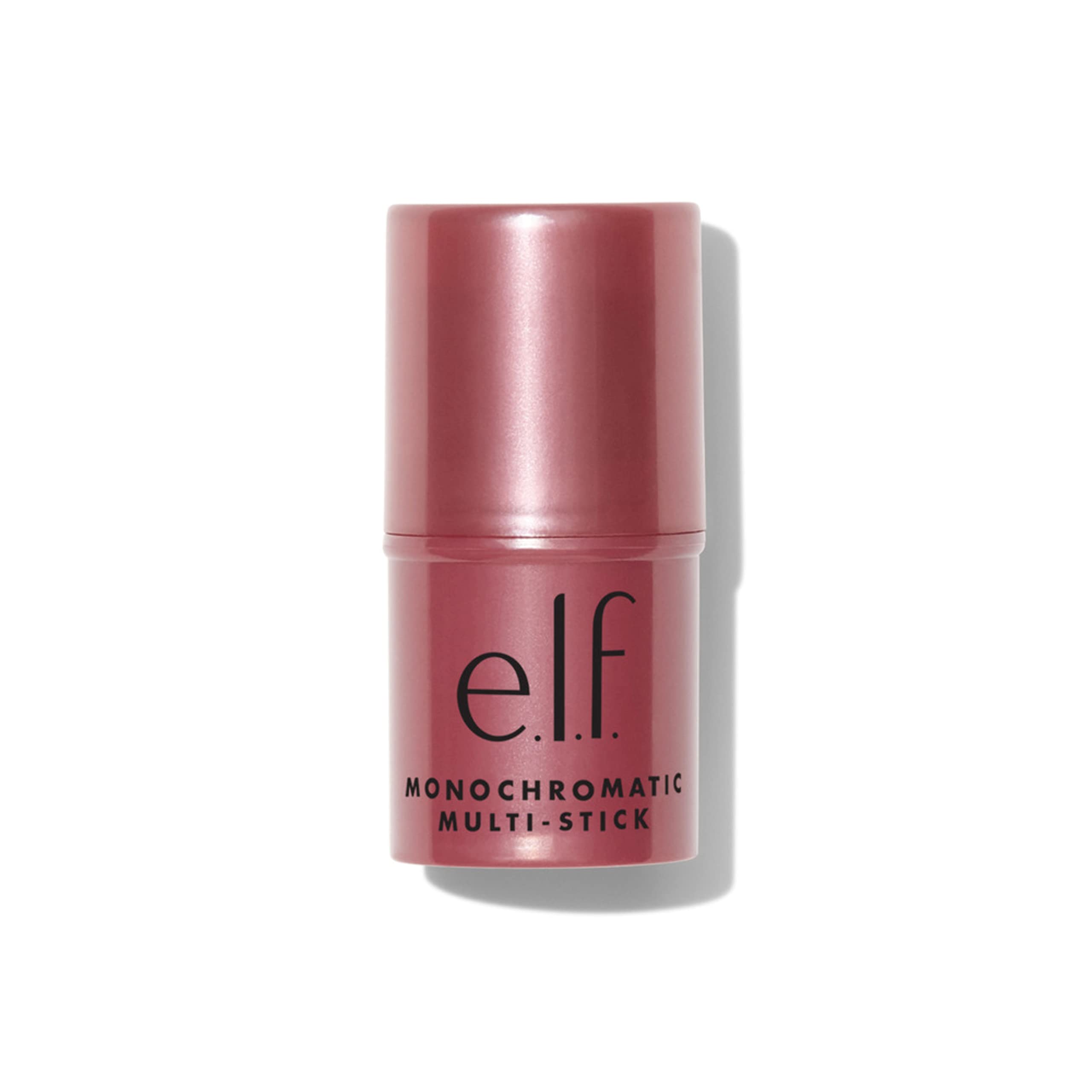 e.l.f. Monochromatic Multi Stick features a shimmering finish for a subtle glow.