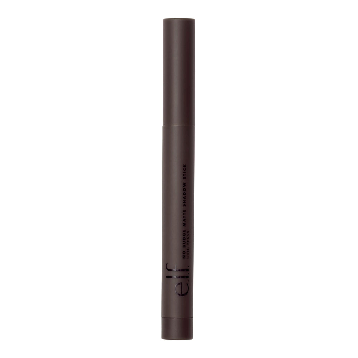 e.l.f. No Budge Matte Shadow Stick swatch in Cool Beans showing rich matte pigment.