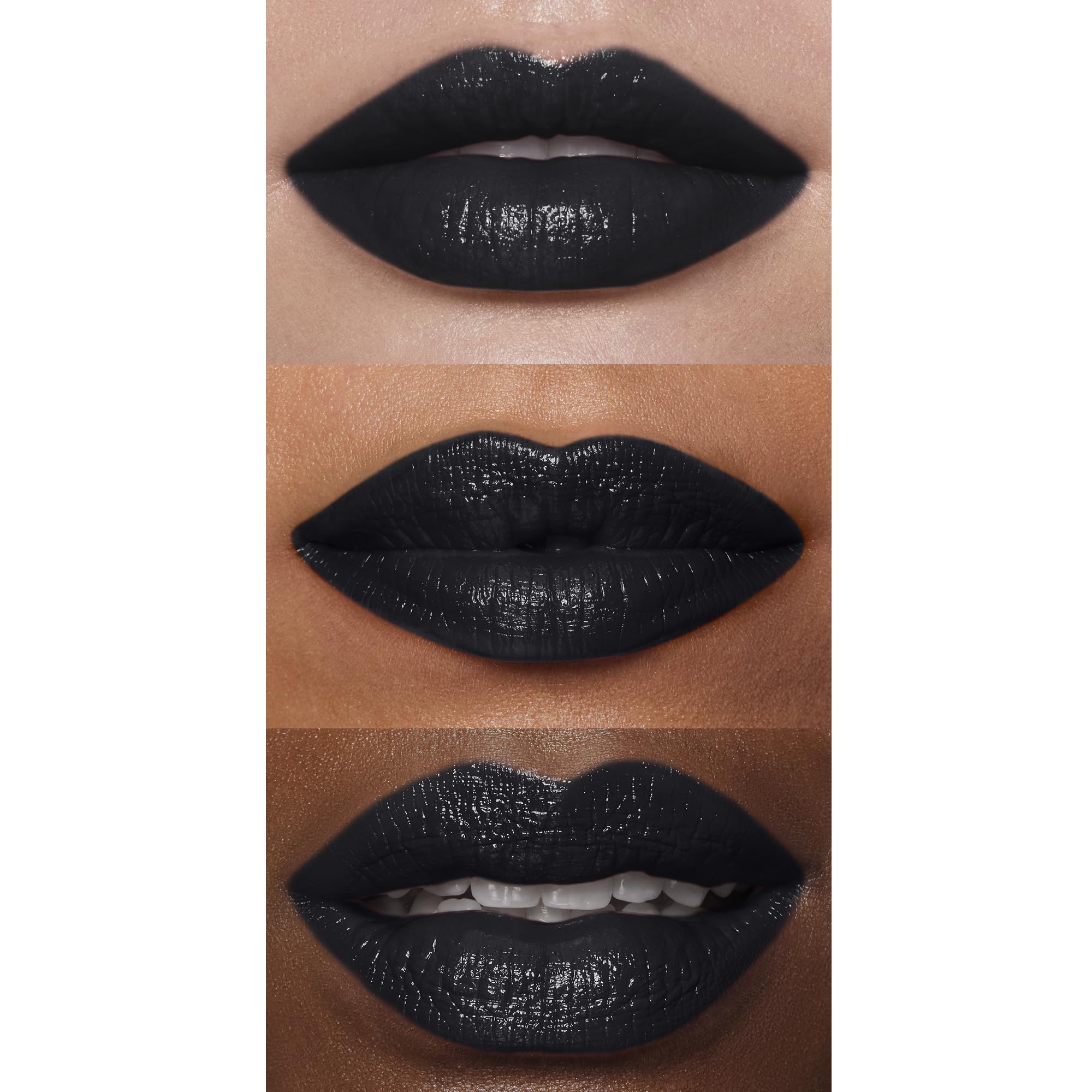 e.l.f. O Face Barra de Labios Satinada, acabado sedoso para look elegante.