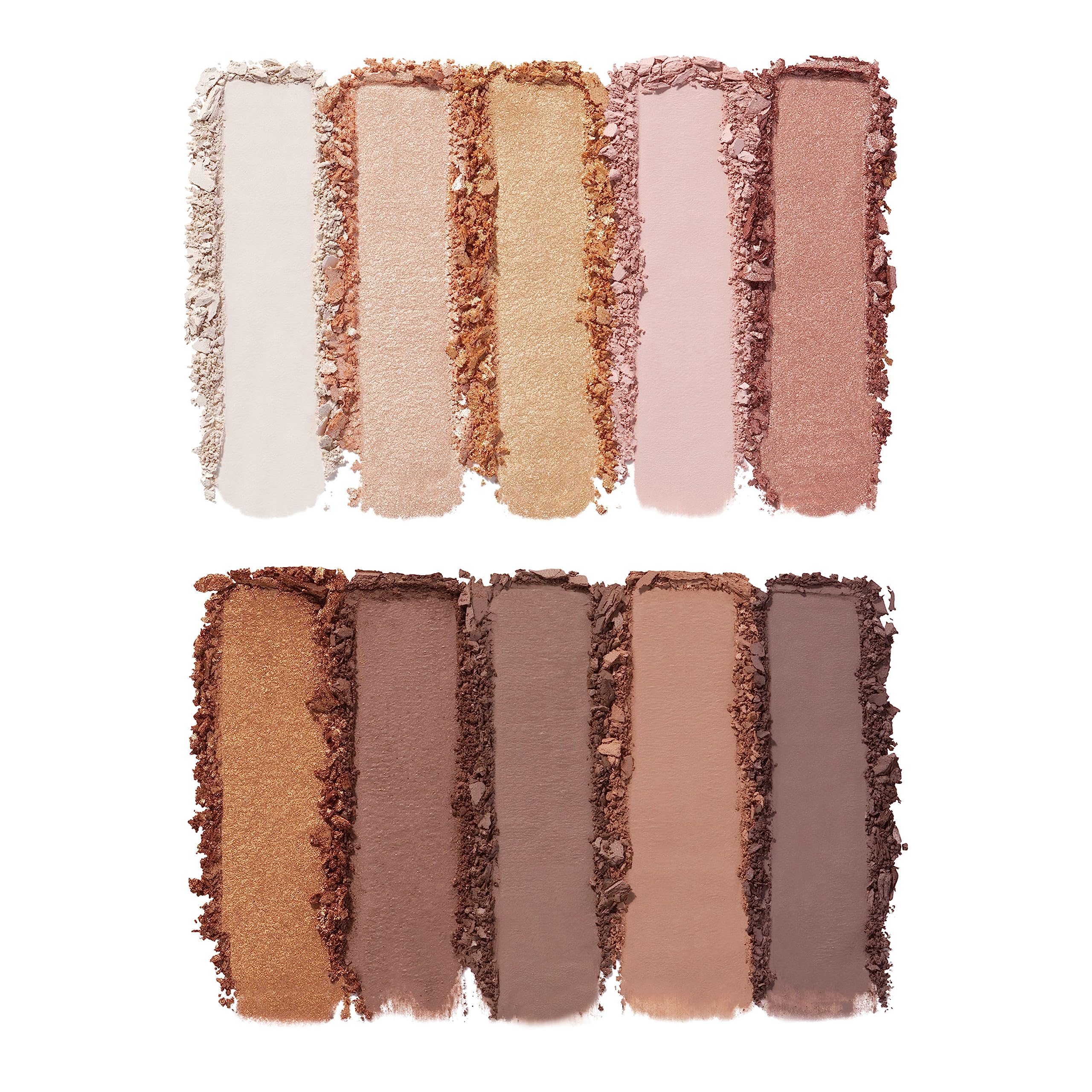 e.l.f. Perfect 10 Eyeshadow Palette: pigmentos ultra intensos para looks duraderos.