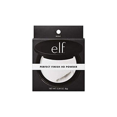 e.l.f. Perfect Finish HD Powder close-up reveals fine texture for a natural look