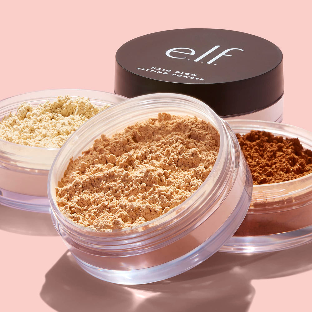 e.l.f. polvo fijador de duración larga para maquillaje resistente