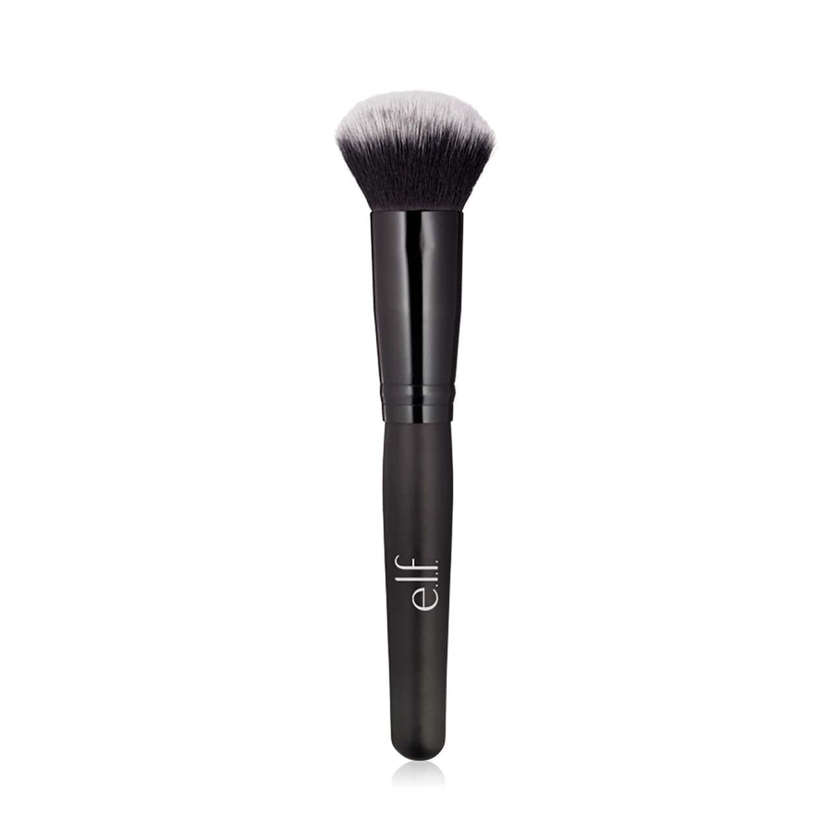 e.l.f. Powder Blurring Brush with dense bristles for even, seamless powder application.