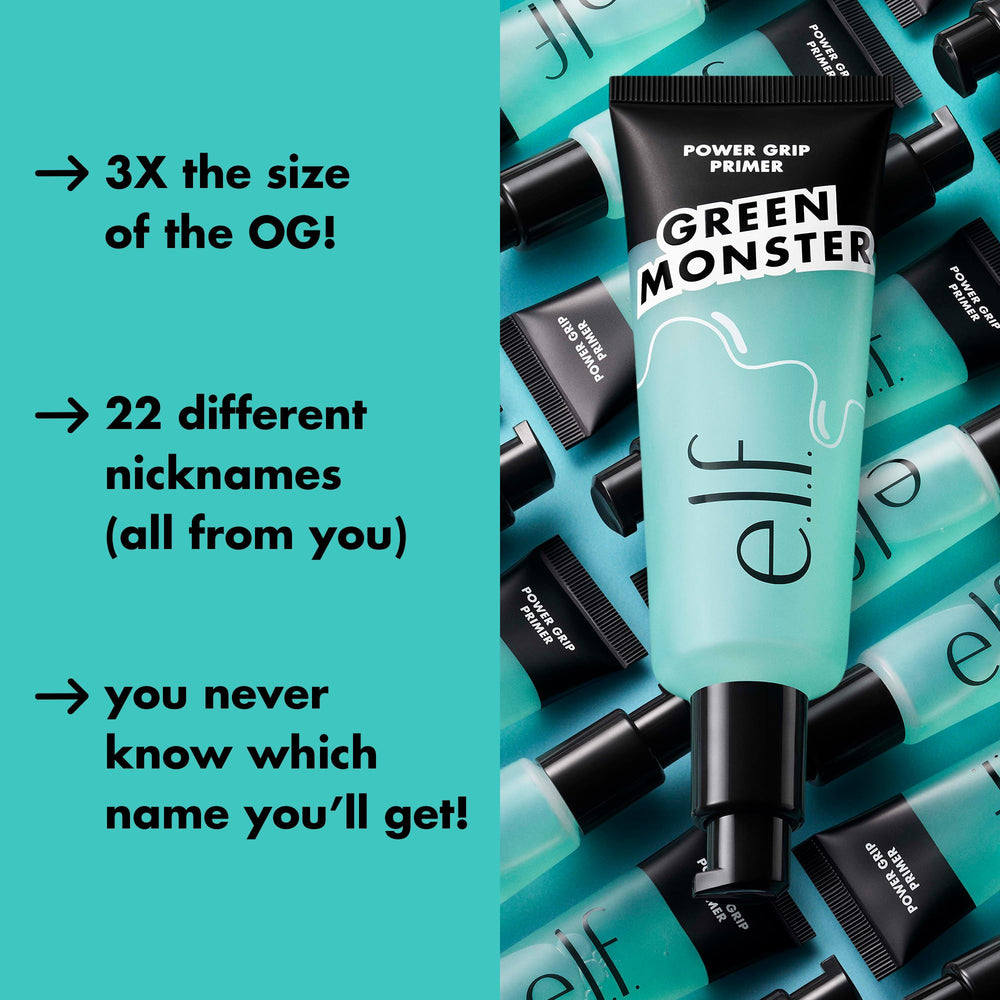 e.l.f. Power Grip Primer being applied to skin for makeup prep.