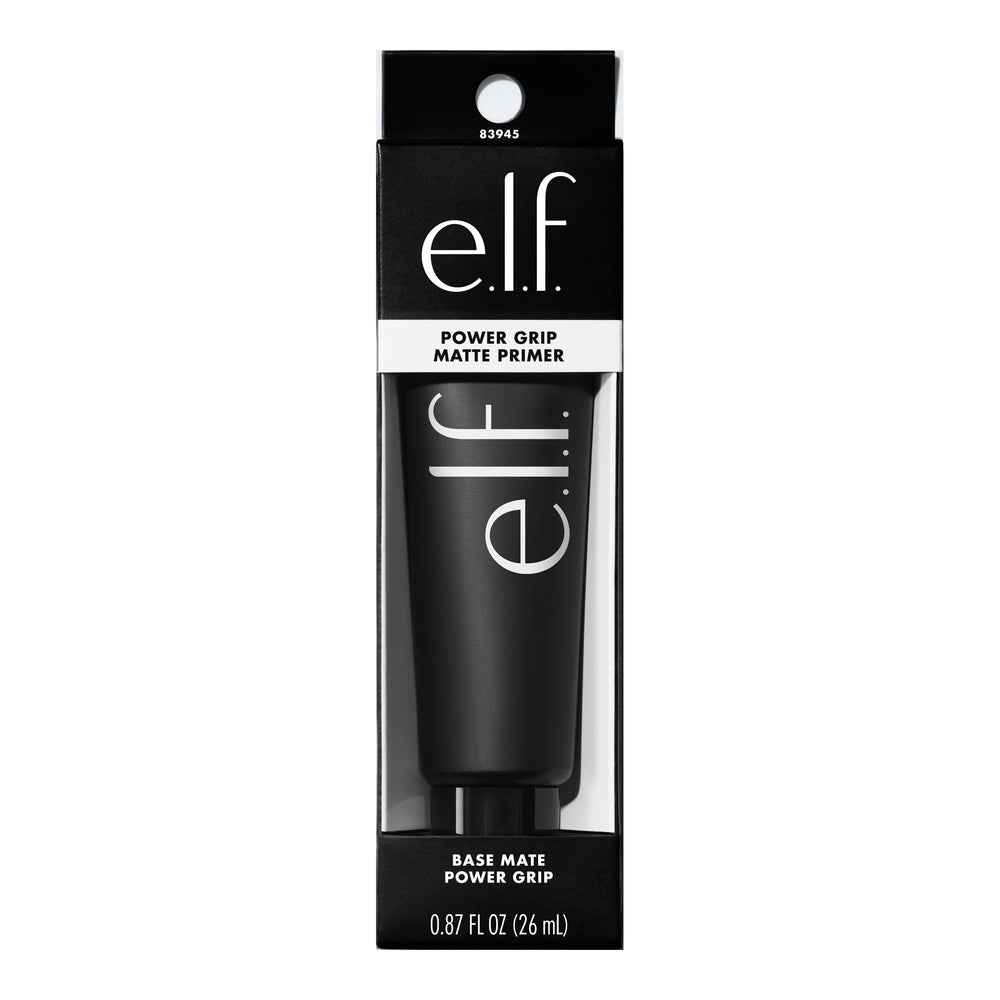 e.l.f. Power Grip Matte Primer, minimiza brillos para una tez más fresca.