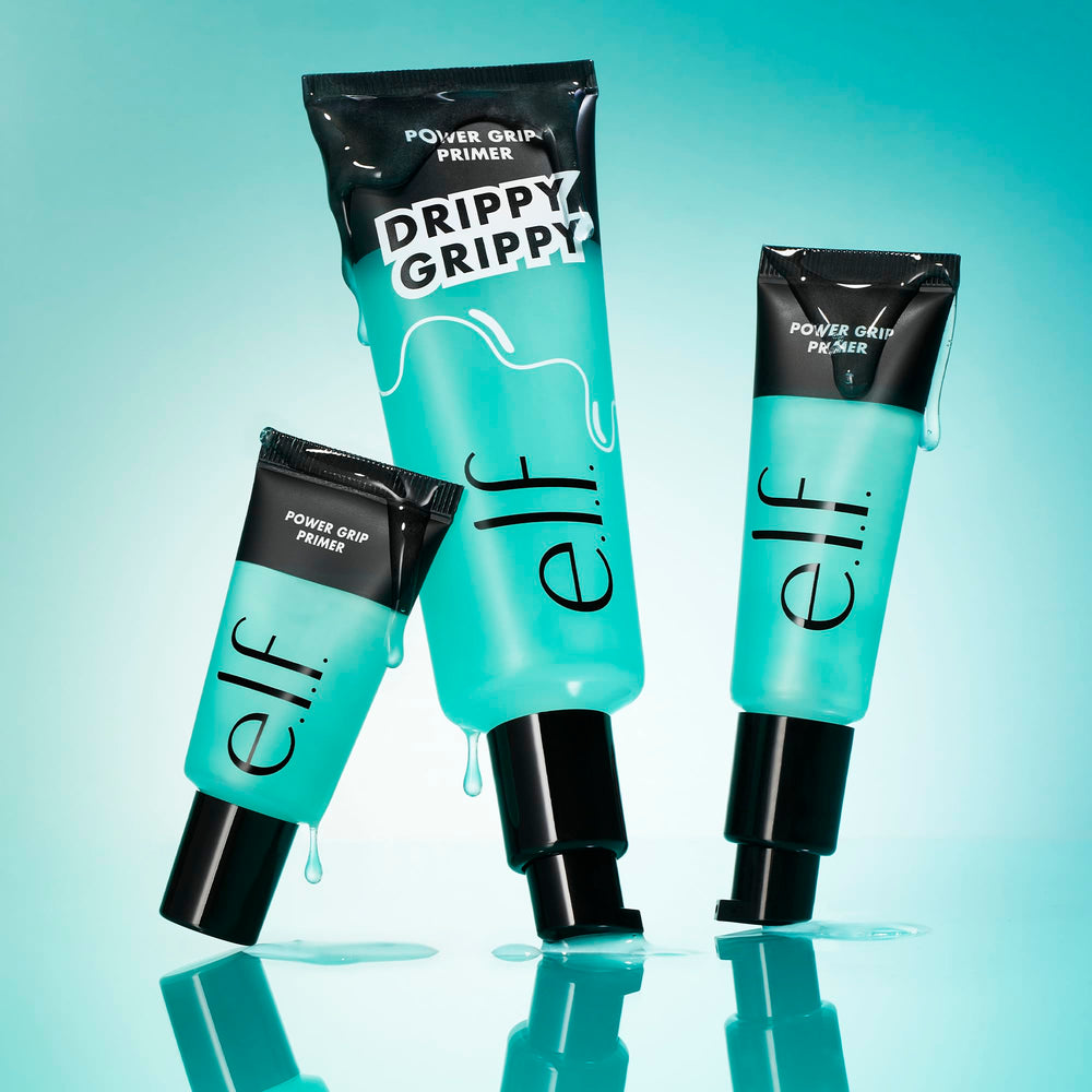 e.l.f. Power Grip Primer routine shot highlighting skin-smoothing texture.