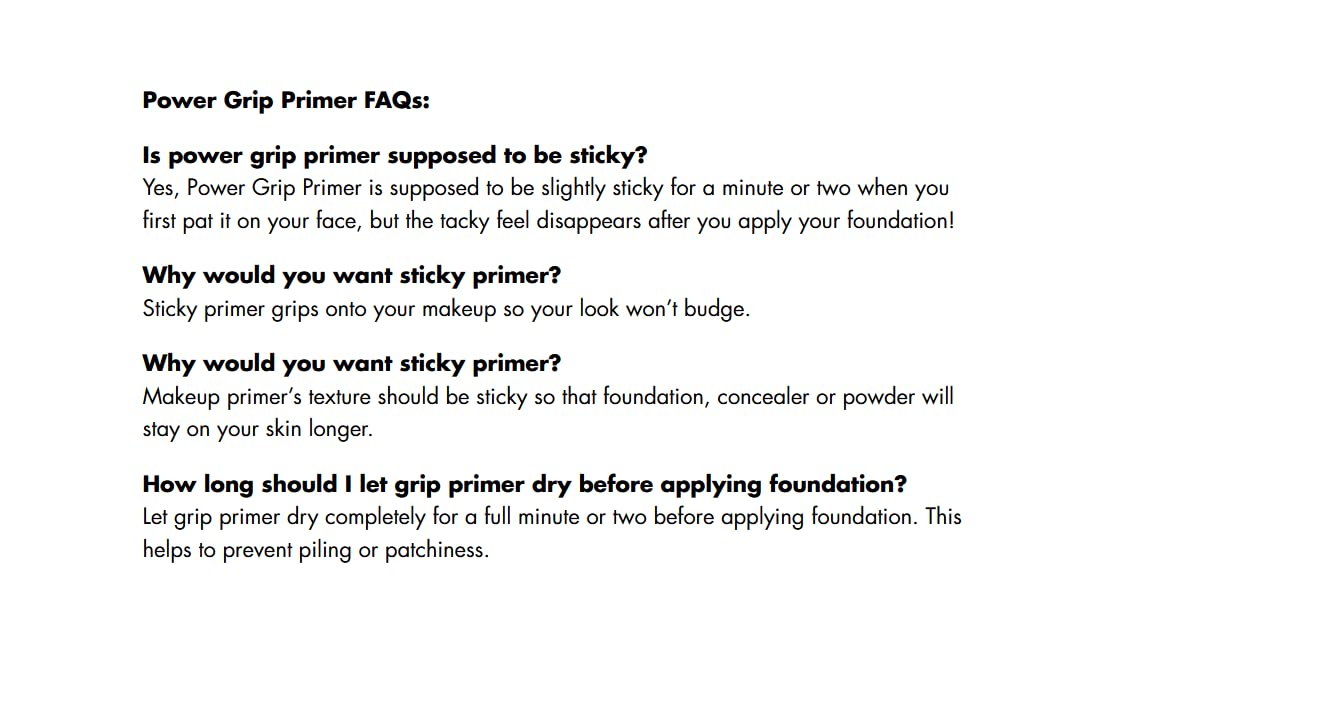 e.l.f Power Grip Primer vegano libre de crueldad para maquillaje consciente