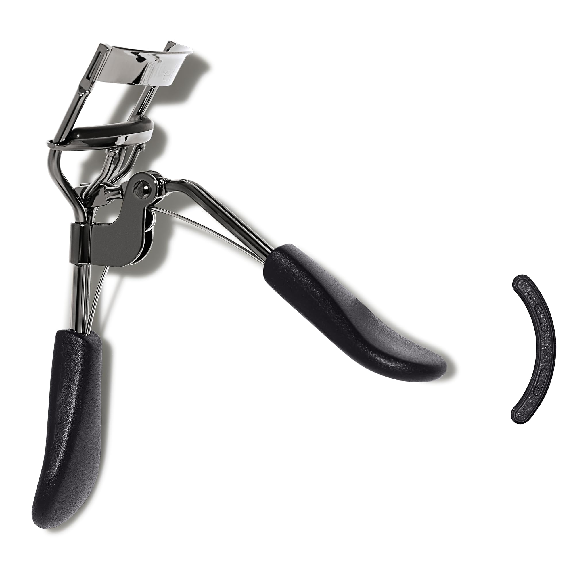 e.l.f. Pro Eyelash Curler includes an extra replacement pad for ongoing bounce.