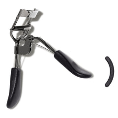 e.l.f. Pro Eyelash Curler includes an extra replacement pad for ongoing bounce.