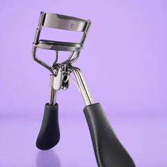e.l.f. Pro Eyelash Curler delivers long-lasting curl for an open, awake look.