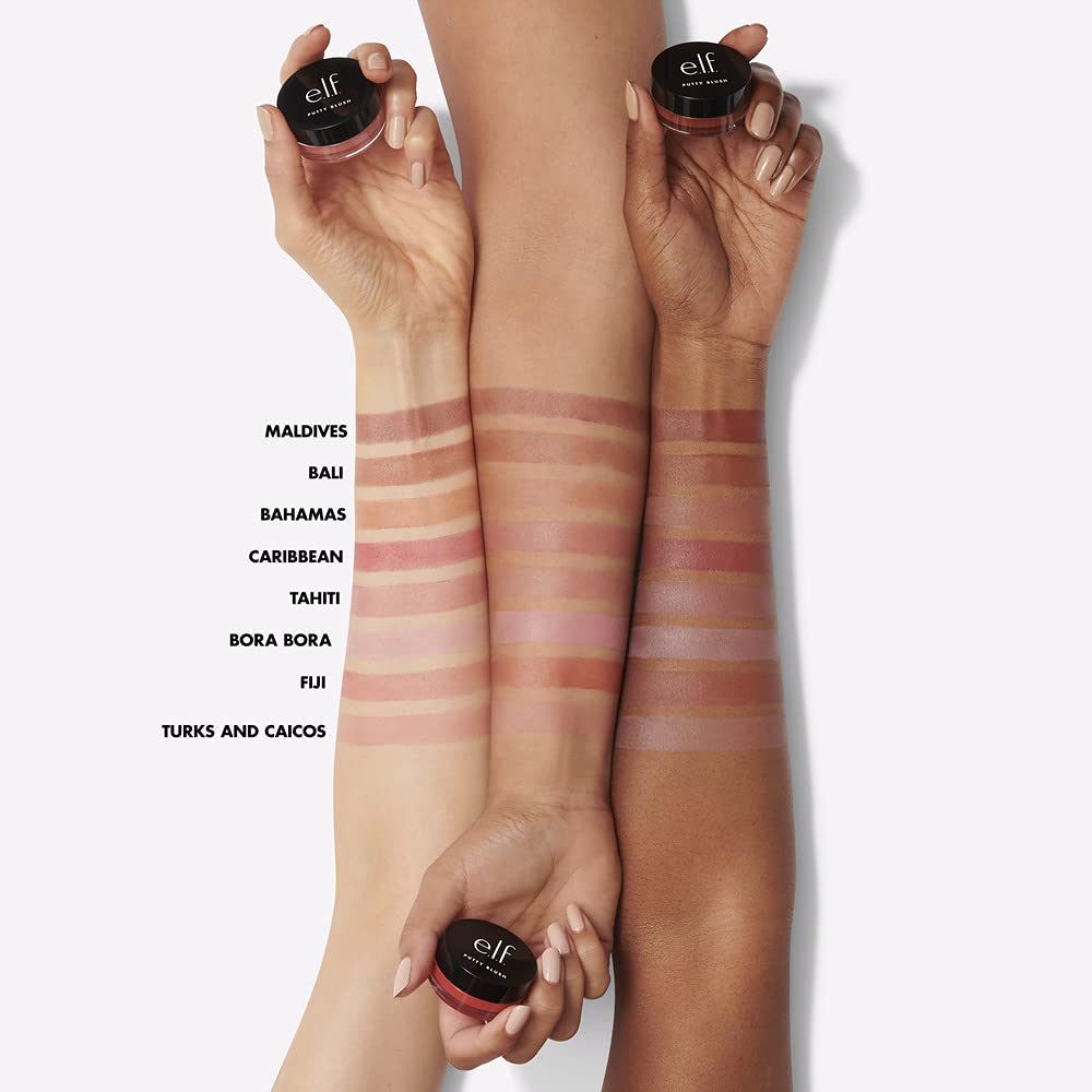 e.l.f. Putty Blush with Argan Oil nourishes while adding pigment.